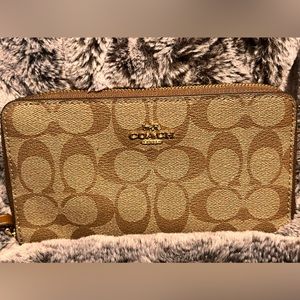 Coach Wallet w/ phone pouch
